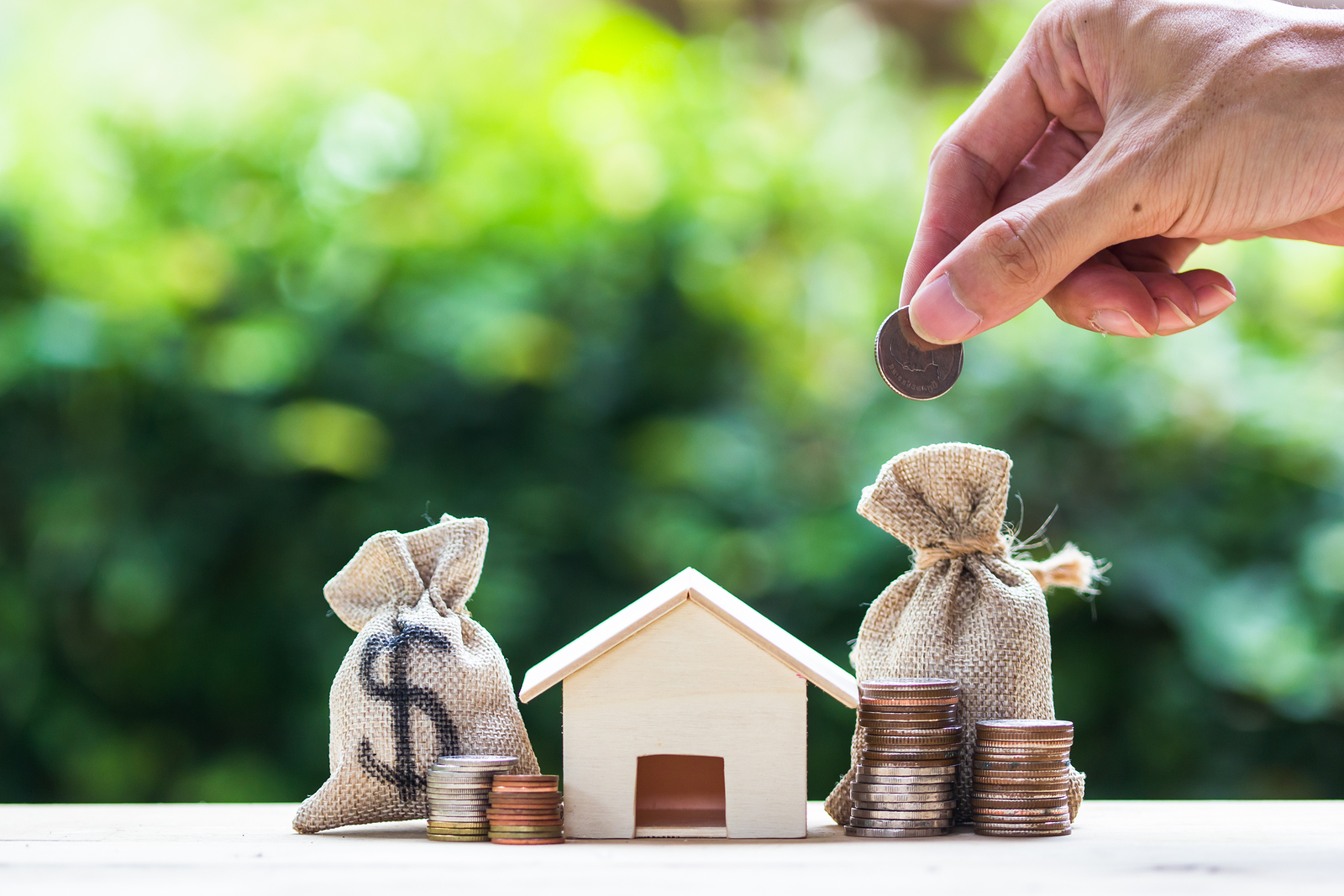 putting money into investment properties with family. 